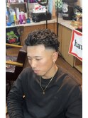 極道パーマ×メッシュ