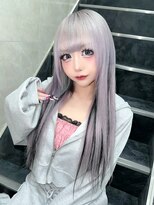 カプセル シンジュク(CAPSULE) ☆CAPSULE☆パープルシルバーブラックメッシュ シールエク60