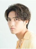 銀座シャドウパーマニュアンスパーマツーブロックメンズパーマ &nbsp;