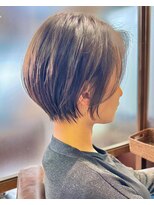 ハピネス クローバー 学園前店(Happiness CLOVER)&nbsp;ショートボブ×髪質改善×白髪ぼかしナチュラルショート13