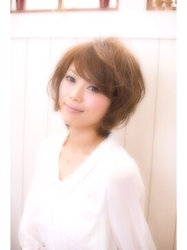 ミエルヘアービジュー(miel hair bijoux) 【miel hair bijoux】♪♪ふんわりショート♪♪