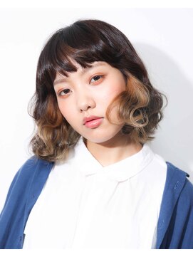 ニコヘアー(niko hair) ブロンズメイク▼LINEID@vey3047y