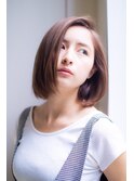 【佐藤詩穂】カットで内巻きに♪ナチュラルボブ