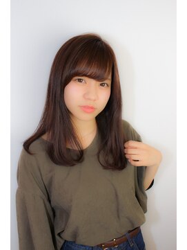 サイヘアーガーデン(SAI hair garden) シースルーバング ナチュラルストレート