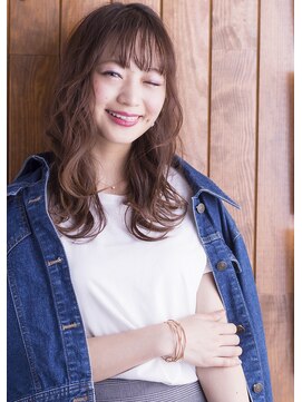 オリーブフォーヘアー(olive For hair) シースルーバング×とろみロング【olive for hair】03-6914-0898