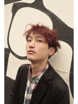 ブークル(boucle) 【外国人風】ハイトーンツーブロックショート