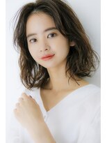 ガーランド (Garland)&nbsp;[Garland/表参道]☆透け感ヴェールウェーブミディ×小顔