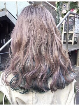 ローグ(LOGUE) 【LOGUE】外国人風ミルクグレージュ×インナーオーシャン