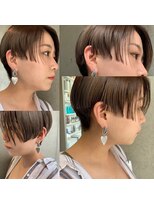 ビビト(bibito) bibito 丸みのある小顔ヘア アシメツーブロックショート