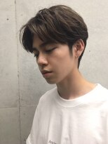 アフロート菅原】セミウェットニュアンスマッシュセンターパート