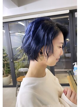 フラム 渋谷(flamme) 【flamme】ネイビーブルー