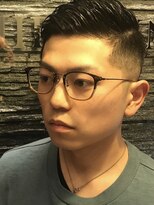 ヒロギンザ 青山店(HIRO GINZA)&nbsp;フェードカット7:3スタイル＜理容室＞