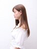 前髪カット+うるつやカラー￥7700