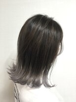 ヘアートルウィ(HAIR Tleu'i)&nbsp;3Dグラデーションカラー☆外ハネミディアムボブ