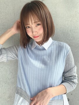 ウィル 横浜(WILL) 【WILL】ミルキーベージュボブ