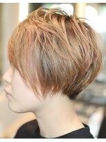 ヘア デザイン リスク(HAIR DESIGN RISK)&nbsp;【RISK高橋勇太】ホワイトグレージュアンニュイクールショート