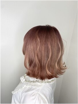 カラーリゾートAi 葛西店 ピンクブラウン