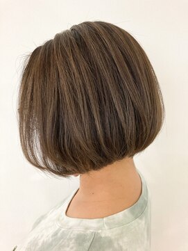 ヘッズ 本八幡店(HEADS) 大人ショート　メルティカラー　くびれヘア　ビタミンカラー