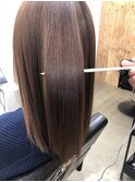 髪質改善ストレート