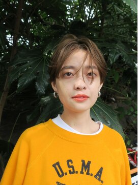 ウォーター 表参道(WATER) 美シルエット/束感ショート【表参道】@water.hair