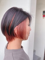 サロンドミルク 新百合ヶ丘店(salon de MiLK)&nbsp;＊インナーカラーポイントカラーベージュハイライト新百合ヶ丘