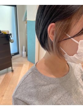 ロンド レグリーズ 立川(Lond leglise) 【槌矢圭悟】インナーカラーベージュミニボブ