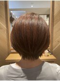 プレミアム矯正×ショートヘア/シルキーベージュ/30代40代50代