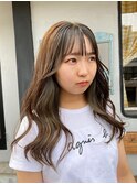 フェイスフレーミングローライトミルクティーベージュレイヤー