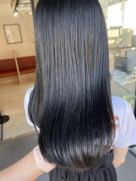 テラスヘアラボ 新潟駅南(TERRACEhairLab.) 【透明感UPグレージュカラー】