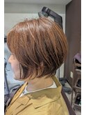 丸みショートボブ