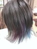 【インナーデザインでさりげないオシャレを】カット/インナーカラー