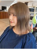 外ハネミディ
