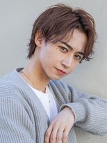 【メンズstyle】ベリーショートニュアンスパーマグレーベージュ