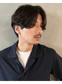 【PARK】メンズセンターパート×ニュアンスパーマ