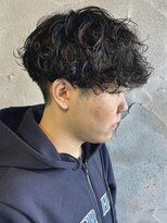 ニアウ 高崎店(Niau)&nbsp;シャドウパーマメンズパーマメンズマッシュ群馬高崎パーマ眉毛