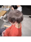 ブリーチ1回グレージュ MEN'S HAIR