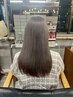 大澤指名/平日限定【髪質改善】カット+透明感カラー+メテオトリートメント 