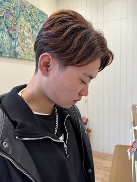 モリオフロムロンドン 大宮店(morio from London) 【かほ】センターパート