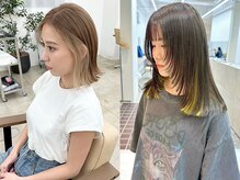 エトレ(etore)の雰囲気（洗練されたインナーカラー/フェイスフレーミングも人気）