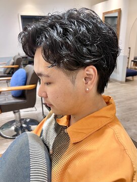 メルト 吉祥寺(melt) 【早坂駆留】無造作パーマ 短髪 メンズカット 吉祥寺