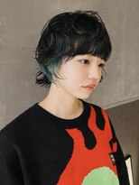 ボコカ(bococa)&nbsp;【macana指名】ウェーブパーマウルフカットショートボブ