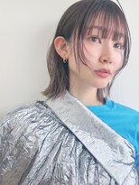 ホフ 大阪心斎橋店(F.O.F)&nbsp;ブリーチグレージュベージュショートボブショートレイヤー学割