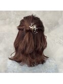 ヘアセット／ハーフアップ