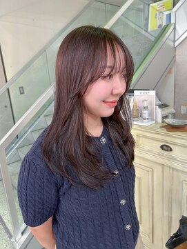 ヘアーデザイン アルエ(HAIR×design ARUE) レイヤーカット / ブラウンカラー