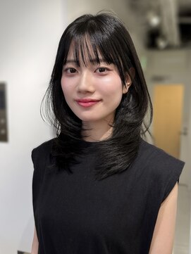 ミニヨン バイ ハピネス 高の原店(mignon by Happiness) 韓国レイヤー 透明感カラー