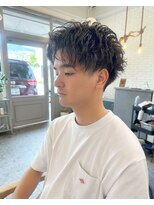 ティムヘアー(tim hair)&nbsp;▲シャドウパーマ×アップバングショート▲