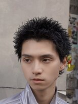 フィフス 渋谷(fifth)&nbsp;渋谷スパイキーパーマツイストスパイラルショート短髪ビジネス