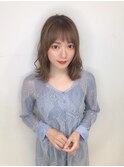 大人ミディアムボブ