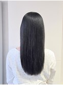 着物ヘア/ダークアッシュ/ミディアムレイヤーカット/鶴ヶ峰AW12