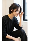 ショートボブ髪型20代30代40代50代前髪あり前髪なし面長丸顔越谷